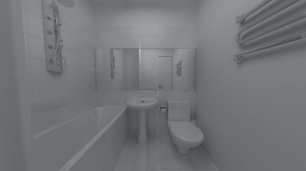 Интерьер ванной комнаты в белом цвете: секреты дизайнера 